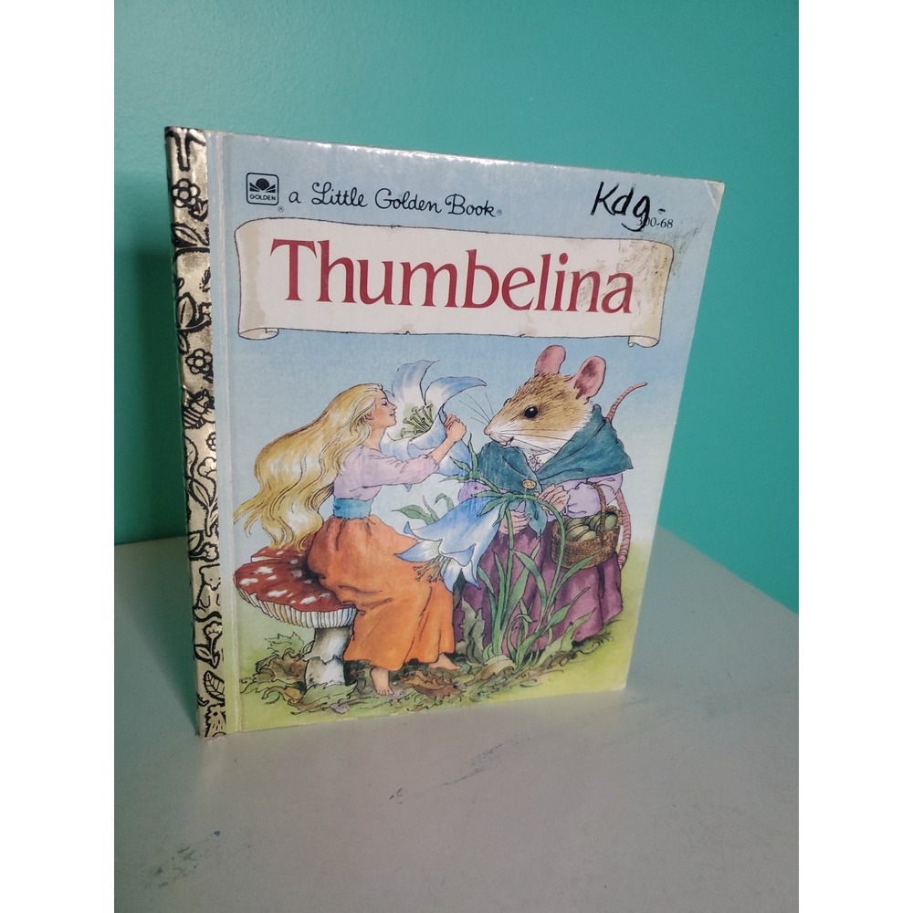 Vintage A Little Golden Book Thumbelina 1994